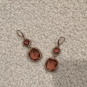 Elegant Pink Drop Earrings